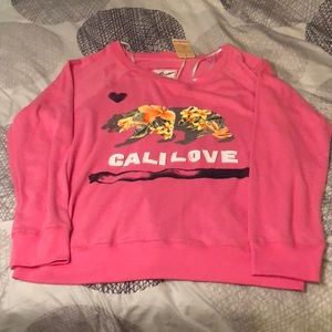 CaliLove Crew Sweatshirt NWT
